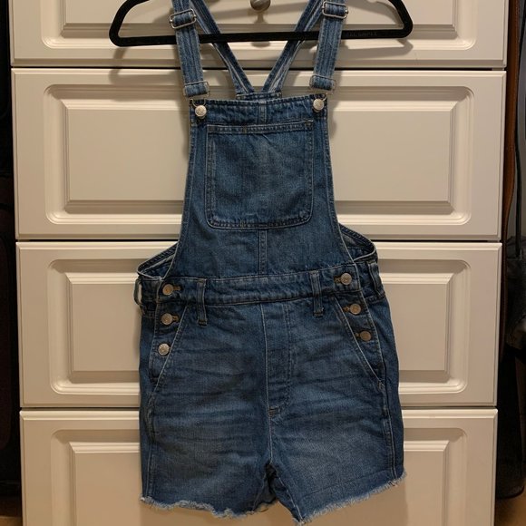 Madewell Denim - Madewell Adirondack Short Overalls
